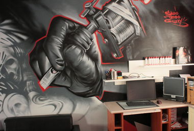 Graffiti Wall - Photo by mrmax - tattoo, max, studio (2014)