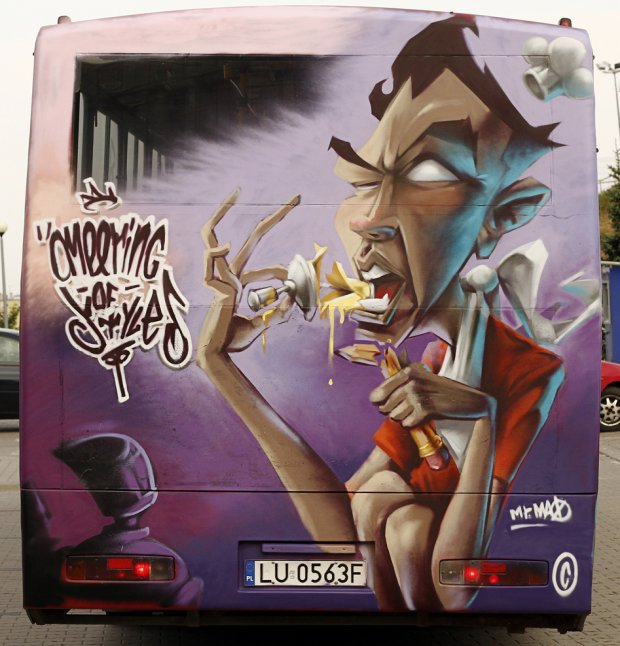 Graffiti Wall in Lublin - Photo by mrmax - MOS, 2014, POLAND (2014)