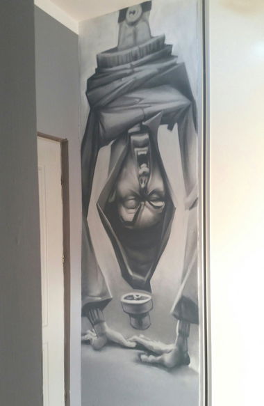 Graffiti Wall - Photo by mrmax - mrmax, character, upsidedown (2018)