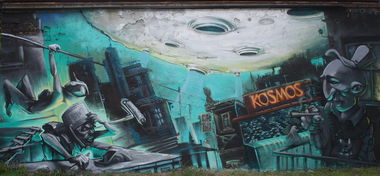 Graffiti Wall in Szczecin - Photo by mrmax (2015)