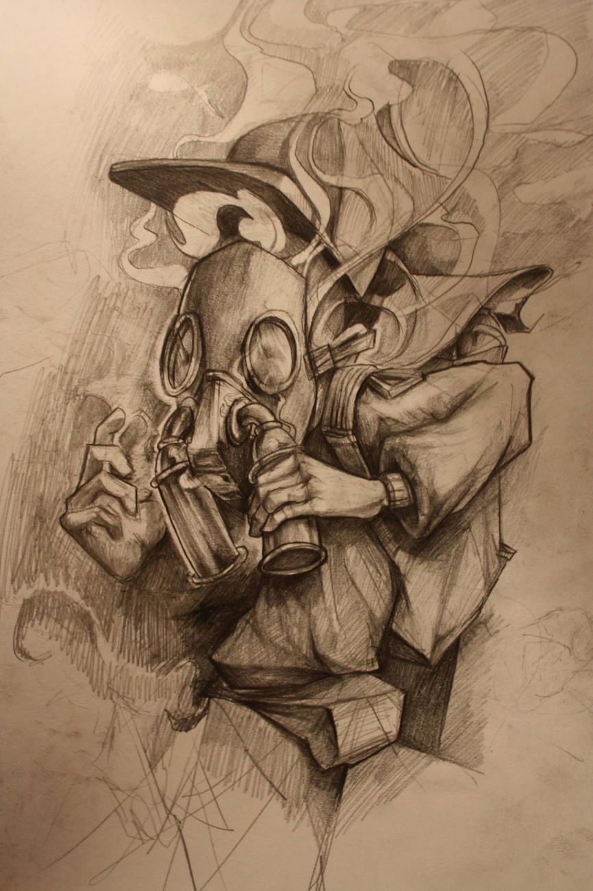 Graffiti Sketch - Photo by mrmax - mrmax, character (2015)