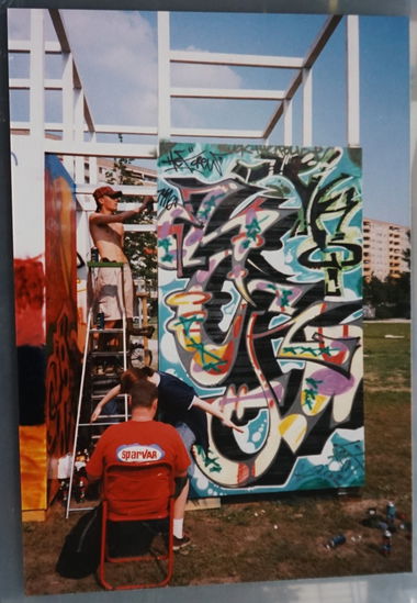 Graffiti Wall in Berlin - Photo by mttlfngr - hcf