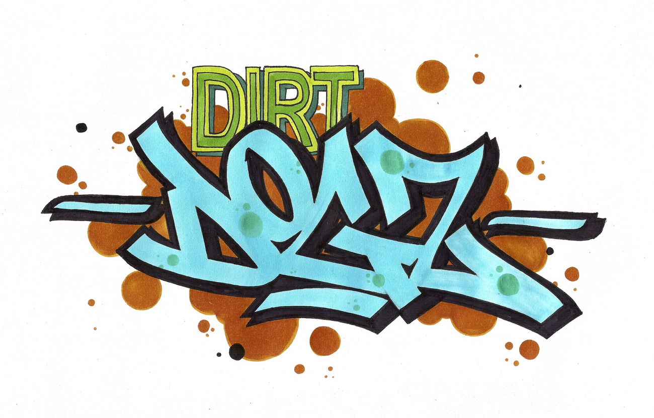 Graffiti Wall in Nowhere - Photo by mucdat (2018)