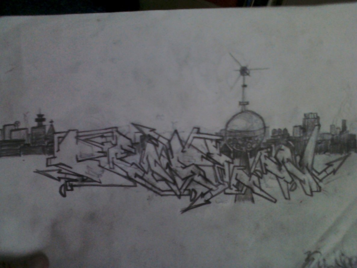 Graffiti Sketch - Photo by mucke