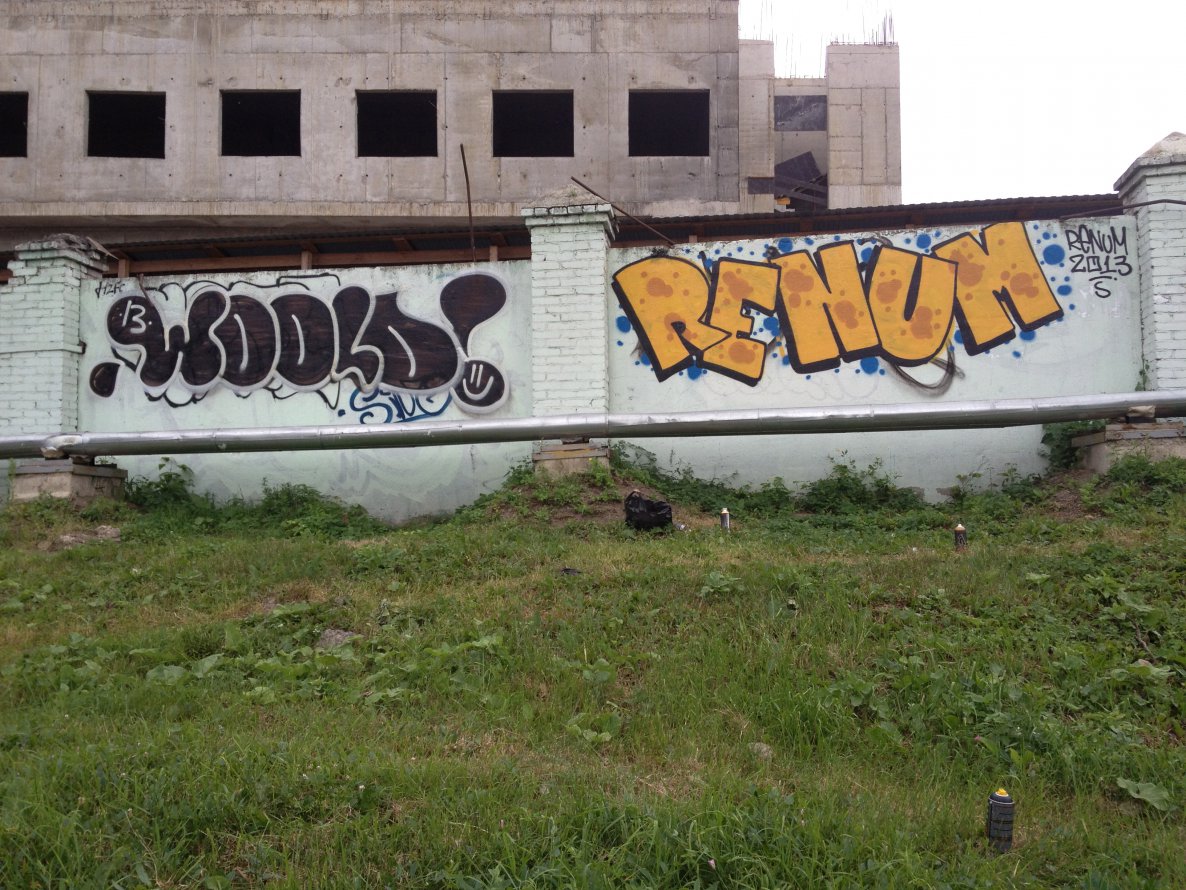 Graffiti Wall - Photo by muner - woold, muner (2013)