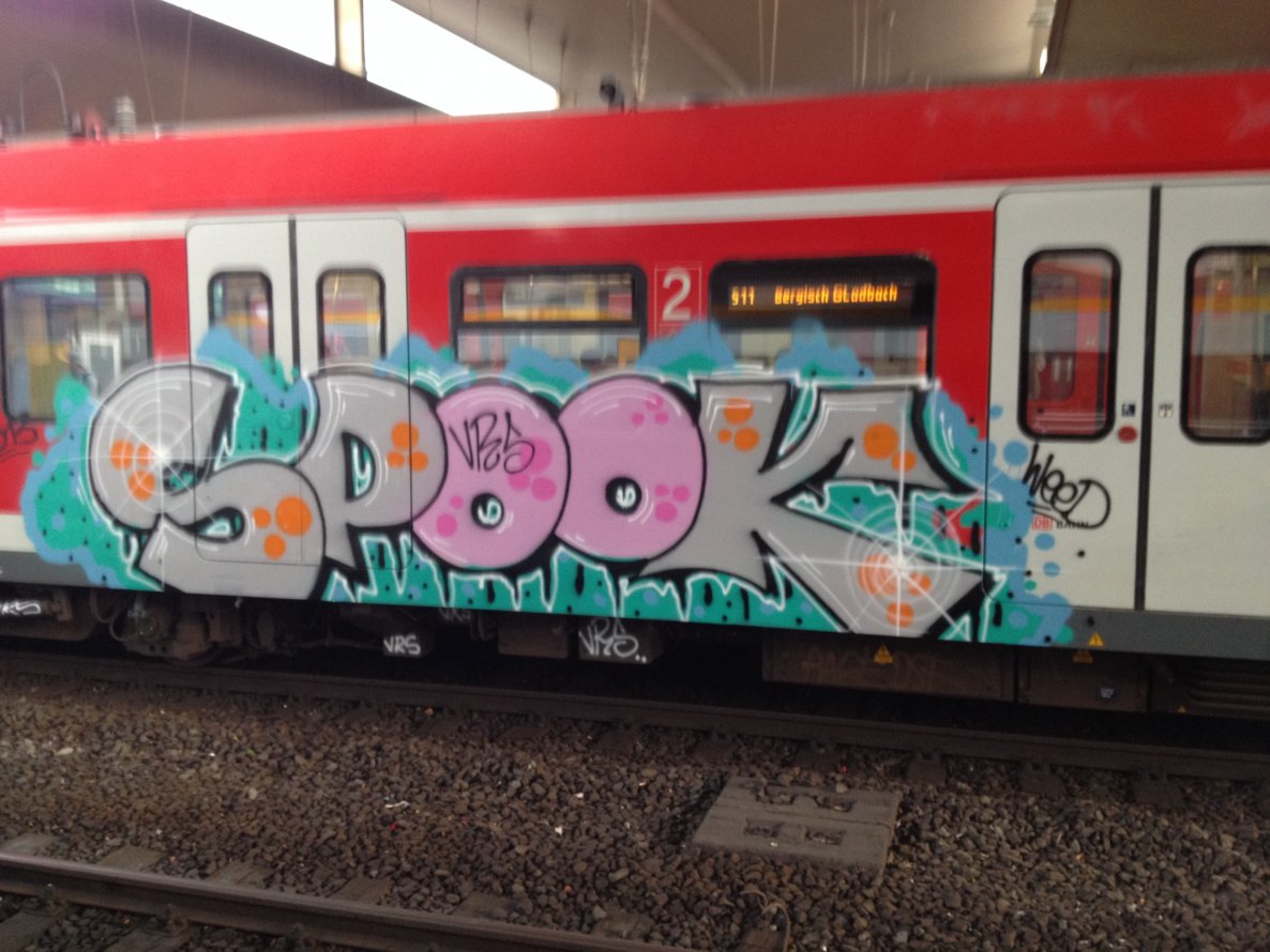 Graffiti Train - Photo by mutespottah (2013)