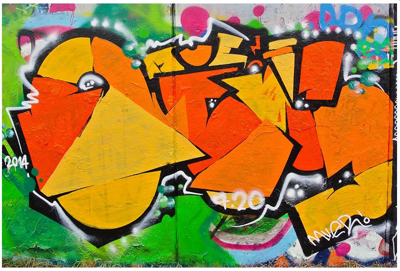 Graffiti Wall in Prague - Photo by muyer - TOPTOY, ous, muer (2014)