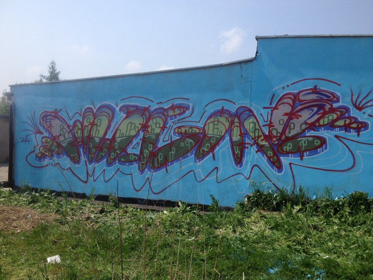 Graffiti Wall - Photo by muzg - 2014