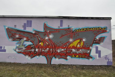 Graffiti Wall - Photo by muzg (2015)