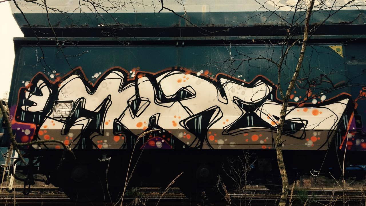 Graffiti Train - Photo by muzg