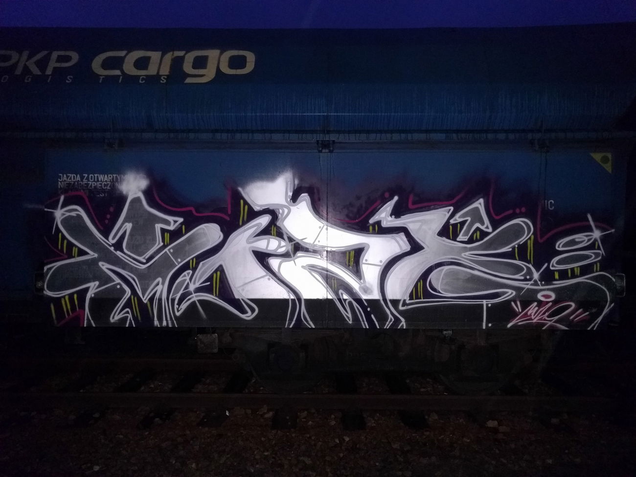 Graffiti Train - Photo by muzg