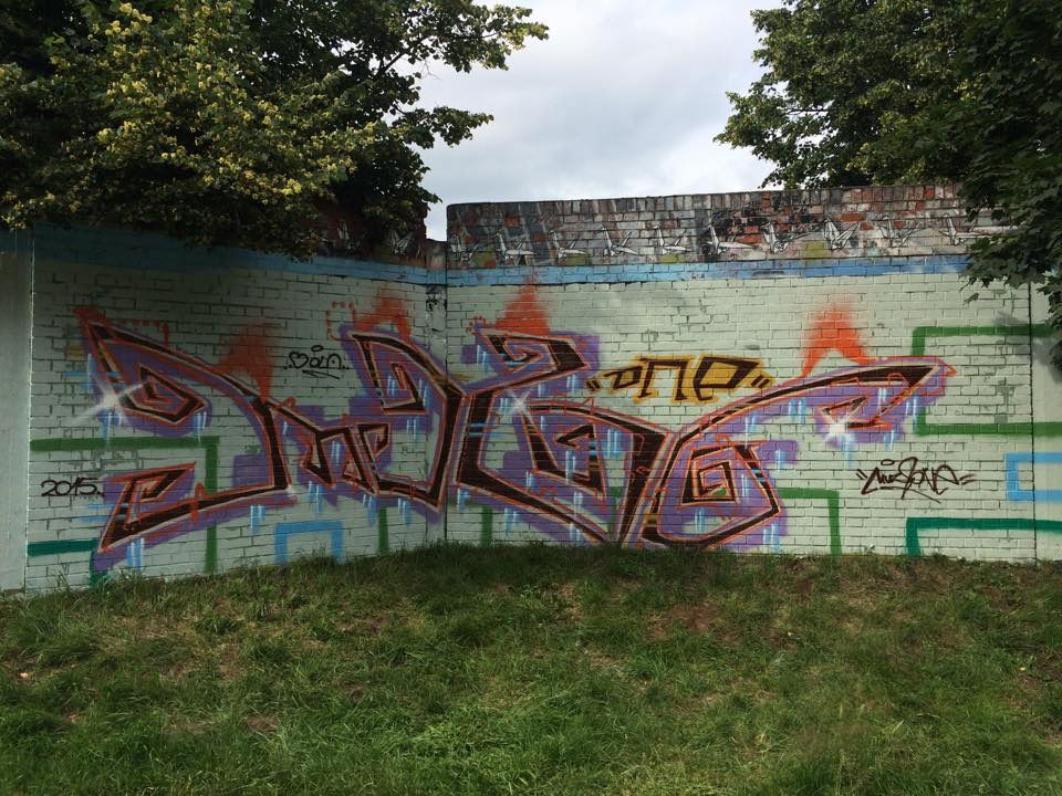 Graffiti Wall - Photo by muzg