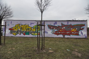 Graffiti Wall - Photo by muzg (2015)