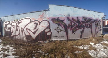 Graffiti Bombing - Photo by muzg (2015)