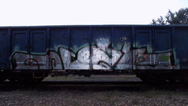 Graffiti Train - Photo by muzg