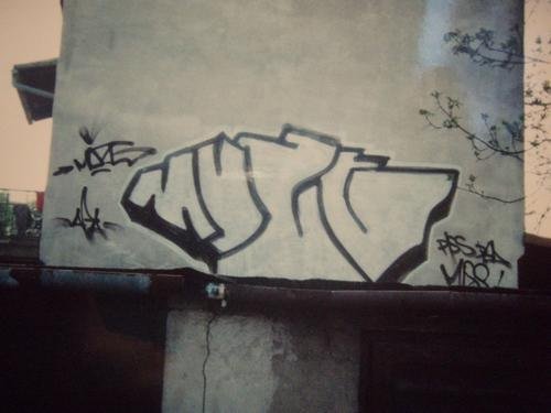 Graffiti Bombing - Photo by muzg - 2002