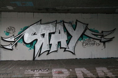 Graffiti Wall - Photo by myGuns (2014)