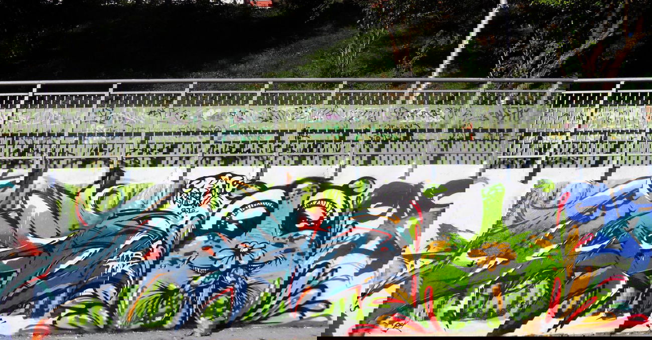 Graffiti Wall in Kraljevo - Photo by mycutecreatures - Wuper, MyCuteCreature, Kraljevo (2014)