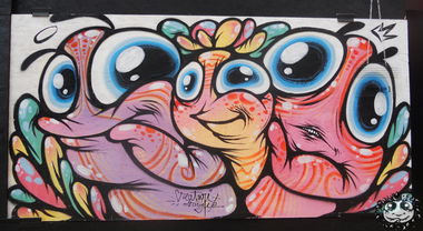 Graffiti Street Art in Bucharest - Photo by mycutecreatures - stree, art, museum (2013)