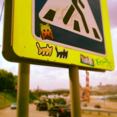 Graffiti Street Art in Moscow - Photo by myowncat - myowncat