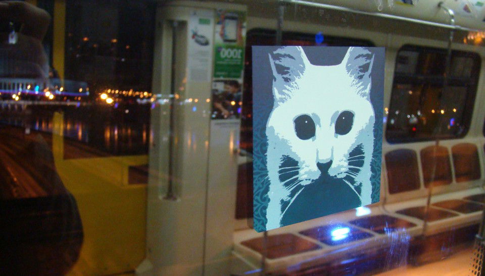 Graffiti Artwork in Moscow - Photo by myowncat - myowncat, moscow, streetart (2012)