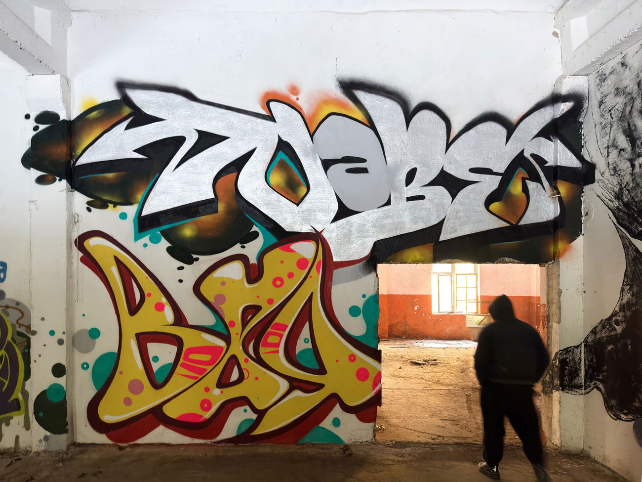 Graffiti in ландшафтны заказник "налибоцки" - Photo by nabe1 - graffitijam, chrome, nabe (2026)