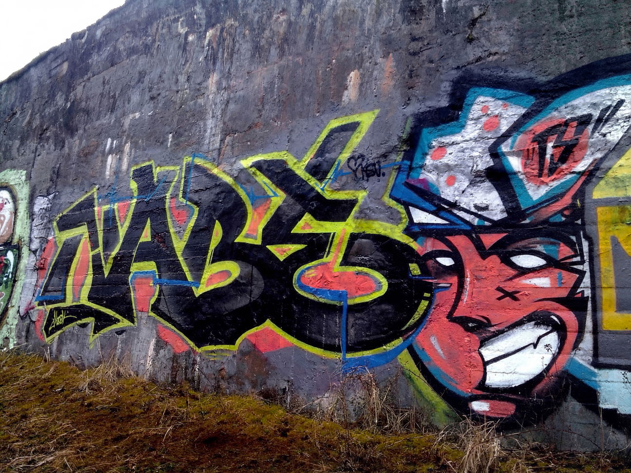 Graffiti Wall in гродно - Photo by nabe1 - graffiti, picnic, nabe (2015)