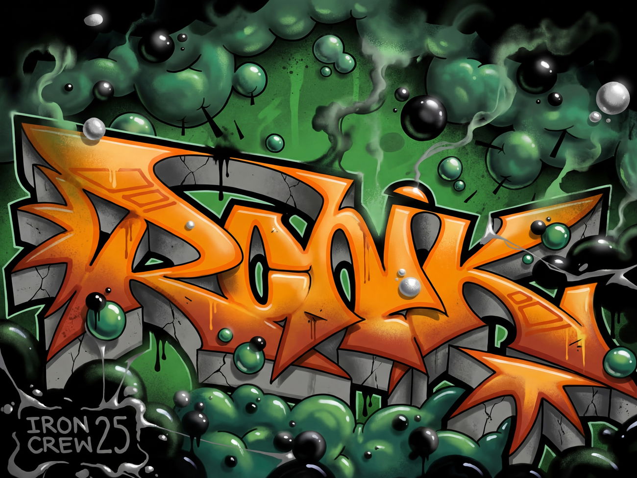 Graffiti Sketch - Photo by nabe1 - sketch, ronik, nabe (2025)