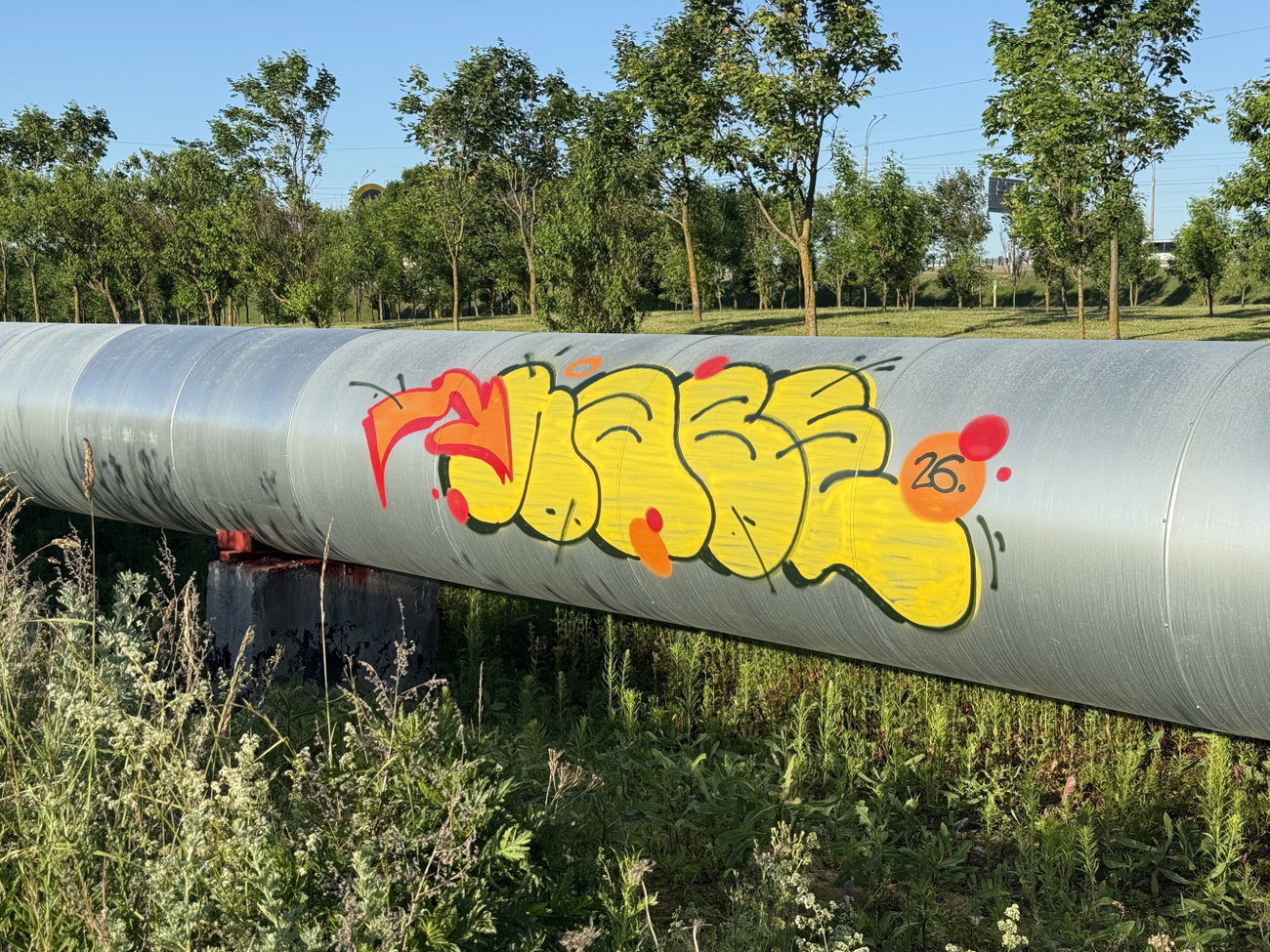Graffiti Bombing in Minsk - Photo by nabe1 (2026)