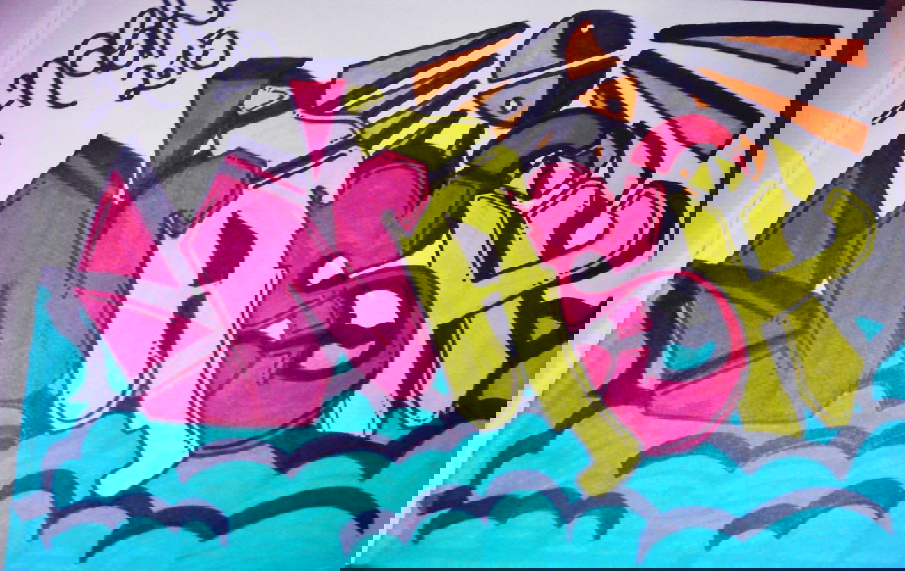 Graffiti Sketch - Photo by nash7