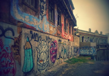 Graffiti Bombing - Photo by nash7