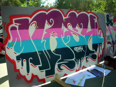 Graffiti Wall - Photo by nashek