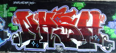 Graffiti Wall in Athens - Photo by nashek - nashek, ilio (2009)
