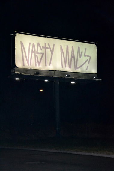 Graffiti Bombing in Myslowice - Photo by nastymac - roll, up, nasty (2013)