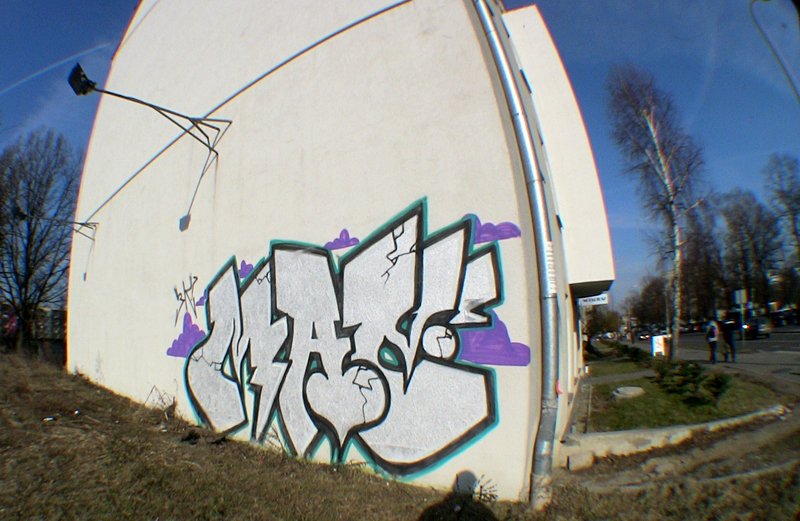 Graffiti Bombing - Photo by nastymac - silver, mac, bomb (2013)