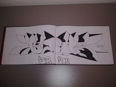 Graffiti Sketch in Arsiero - Photo by ne0s - veleno (2013)