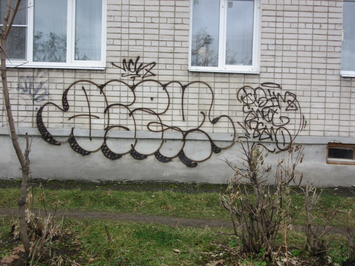 Graffiti Bombing - Photo by nearcrimekid