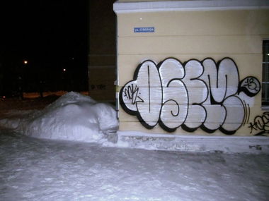 Graffiti Bombing in Dzerzhinsk - Photo by nearcrimekid - Osem, NCK