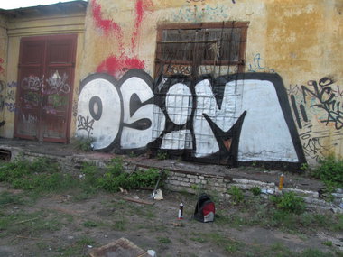 Graffiti Bombing - Photo by nearcrimekid