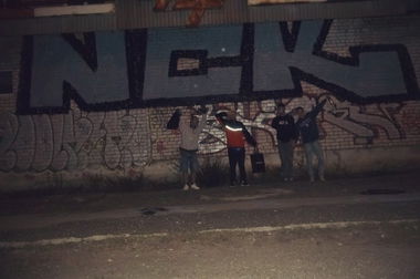 Graffiti Bombing in Dzerzhinsk - Photo by nearcrimekid - NCK