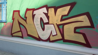 Graffiti Bombing - Photo by nearcrimekid - nck