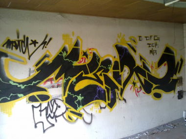 Graffiti in Rathenow - Photo by neicky - SOICK, MEIC