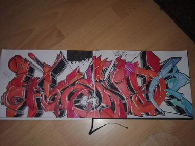 Graffiti Sketch in Berlin - Photo by neicky - SOICK, INSIDR