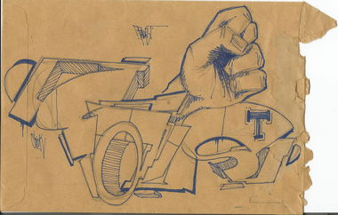 Graffiti Sketch - Photo by neicky - Faust