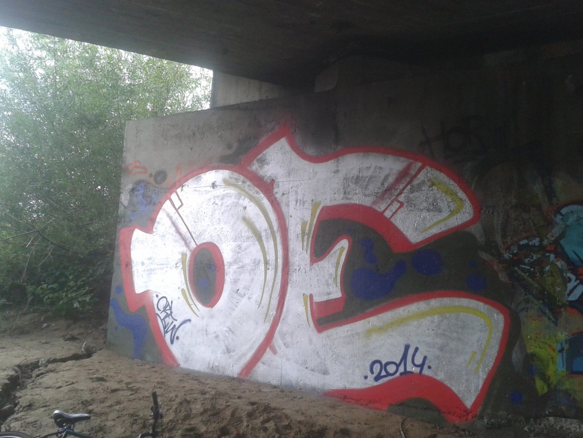 Graffiti Bombing - Photo by nekenieH - outside (2014)