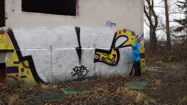 Graffiti Wall - Photo by nekenieH - oe, crew (2015)