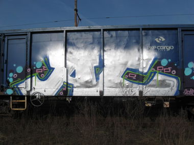 Graffiti Train - Photo by nekenieH