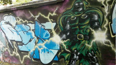 Graffiti Wall - Photo by neon - Dresden, neon, 42 (2012)