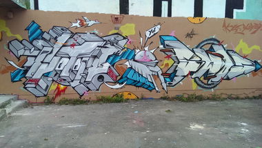 Graffiti Wall - Photo by neon - neon, 42, fvz (2014)