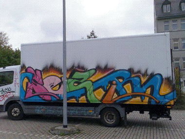 Graffiti Artwork - Photo by neon - sezir, 2010, chemnitz (2010)
